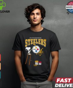 Pittsburgh Steelers Snoopy Painting Shirt