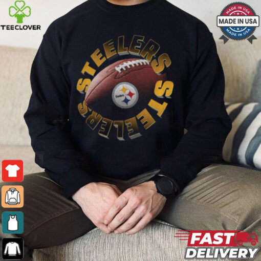 Pittsburgh Steelers Spiral Heavyweight T Shirt