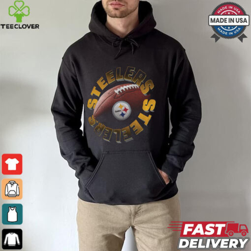 Pittsburgh Steelers Spiral Heavyweight T Shirt