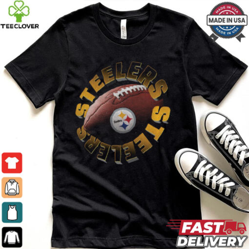 Pittsburgh Steelers Spiral Heavyweight T Shirt