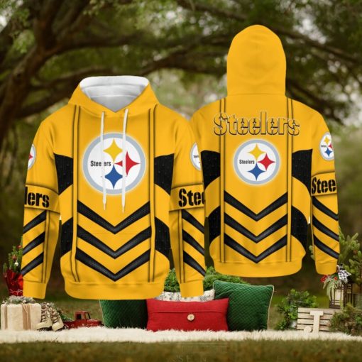 Pittsburgh Steelers Sport Team Ultra All Over Printed 3D Hoodie Winter Gift