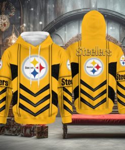 Pittsburgh Steelers Sport Team Ultra All Over Printed 3D Hoodie Winter Gift