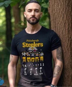 Pittsburgh Steelers Stallworth Greene Harris Bradshaw Swann Signatures 2023 Shirt