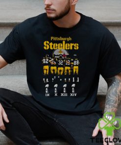 Pittsburgh Steelers Stallworth Greene Harris Bradshaw Swann Signatures 2023 Shirt