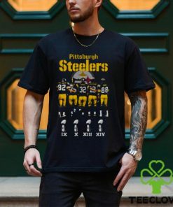 Pittsburgh Steelers Stallworth Greene Harris Bradshaw Swann Signatures 2023 Shirt