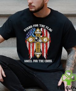 Pittsburgh Steelers Stand For The Flag Kneel For The Cross 2024 T shirt