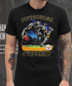 Pittsburgh Steelers Steely McBeam Nation here we go mascot t hoodie, sweater, longsleeve, shirt v-neck, t-shirt