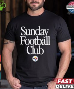 Pittsburgh Steelers Sunday Football Club Heavyweight T Shirt