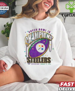 Pittsburgh Steelers Super Bowl IX Champions New Orleans January 12 1975 Shirt