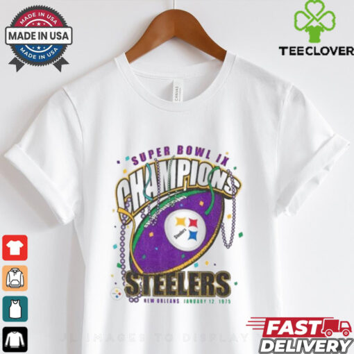 Pittsburgh Steelers Super Bowl IX Champions New Orleans January 12 1975 Shirt