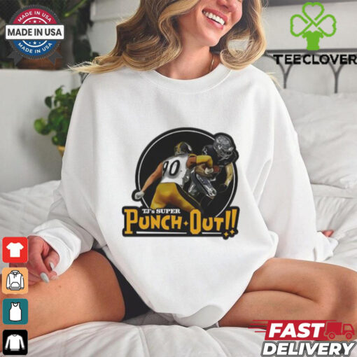 Pittsburgh Steelers T. J. Watt TJ’s Super punch out hoodie, sweater, longsleeve, shirt v-neck, t-shirt