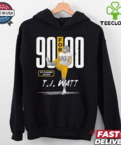 Pittsburgh Steelers T.J. Watt 90 Career Sacks 90 For 90 shirt