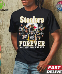 Pittsburgh Steelers Team 2024 Forever Not Just When We Win Signatures Shirt