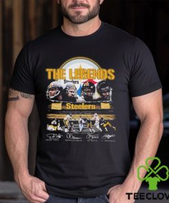 Pittsburgh Steelers The Legends White, Dawson, Greene And Greenwood Play Game Signatures Shirt