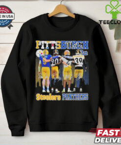 Pittsburgh Steelers Tj Watt, Fitzpatrick X Pittsburgh Panthers Phil Jurkovec, Israel Abanikanda Shirt