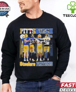 Pittsburgh Steelers Tj Watt, Fitzpatrick X Pittsburgh Panthers Phil Jurkovec, Israel Abanikanda Shirt