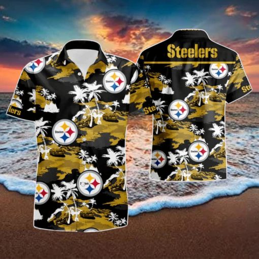Pittsburgh Steelers Tommy Bahama Summer Hawaiian Shirt