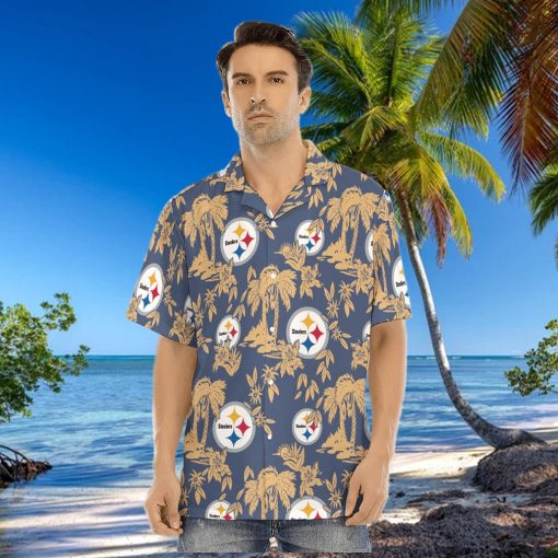 Pittsburgh Steelers Tropical Outfit Hawaiian Shirt