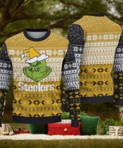 Pittsburgh Steelers Ugly Christmas Grch Xmas Sweater Gathering Gift Mens  Women - Limotees