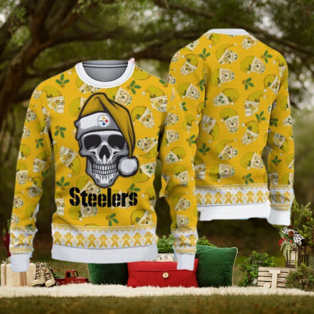 Pittsburgh Steelers Christmas Truck Ugly Christmas 3D Hoodie