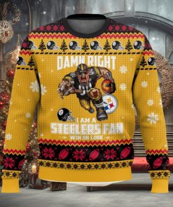 Pittsburgh Steelers Ugly Sweater 3D Printed Men And Women Christmas Gift