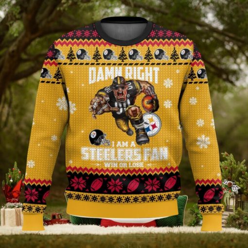 Pittsburgh Steelers Ugly Sweater 3D Printed Men And Women Christmas Gift