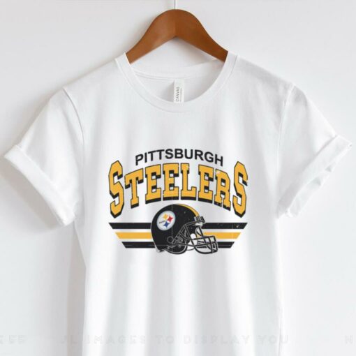 Pittsburgh Steelers Vintage Helmet Caricature Unisex T Shirt