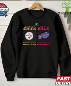 Pittsburgh Steelers Vs Buffalo Bills Wild Card Matchup T hoodie, sweater, longsleeve, shirt v-neck, t-shirt