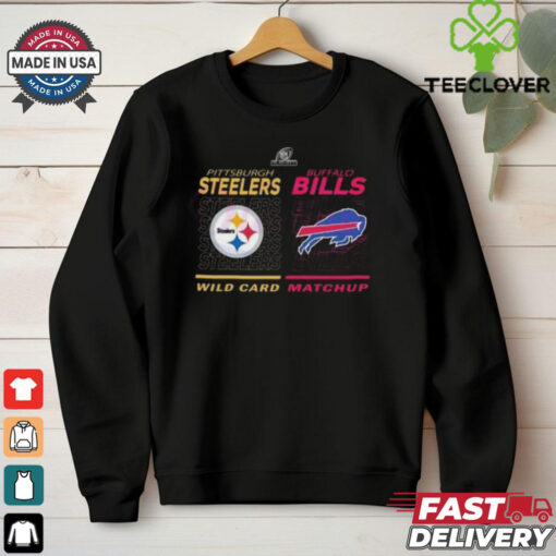 Pittsburgh Steelers Vs Buffalo Bills Wild Card Matchup T hoodie, sweater, longsleeve, shirt v-neck, t-shirt