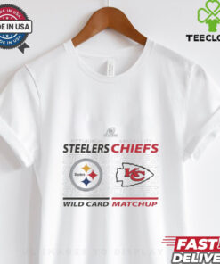 Pittsburgh Steelers Wild card Kansas City Chiefs Matchup logo repeat shirt