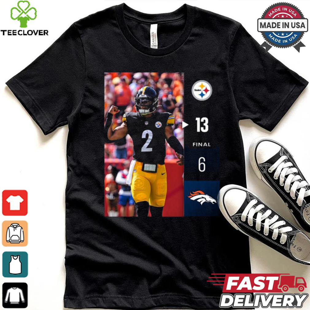 Pittsburgh Steelers Win 13 6 Broncos 2024 NFL Week 2 Final Score Shirt Pittsburgh Steelers Win 13 6 Broncos 2024 NFL Week 2 Final Score Shirt