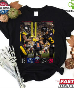 Pittsburgh Steelers Win 26 18 New York Giants Final 2024 NFL Monday Night Football Shirt