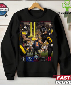 Pittsburgh Steelers Win 26 18 New York Giants Final 2024 NFL Monday Night Football Shirt