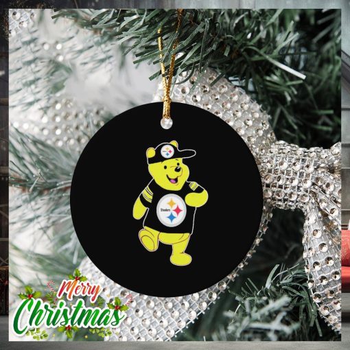 Pittsburgh Steelers Winnie The Pooh Ornament