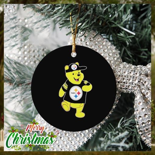 Pittsburgh Steelers Winnie The Pooh Ornament