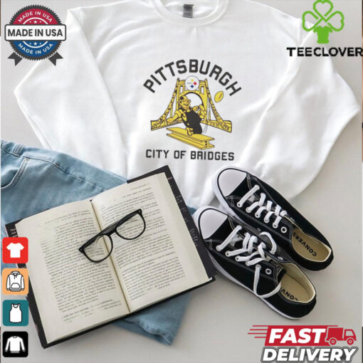 Pittsburgh Steelers city of bridges shirt