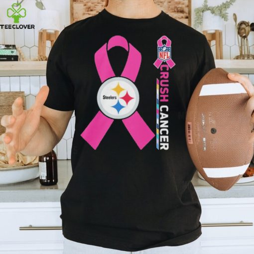 Pittsburgh Steelers crush cancer NFL collections shirt
