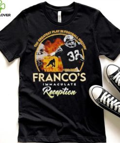 Pittsburgh Steelers franco’s immaculate reception 50 years 1972 2022 shirt