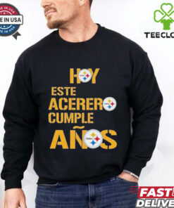 Pittsburgh Steelers hoy este acerero cumple anos 2D T shirt
