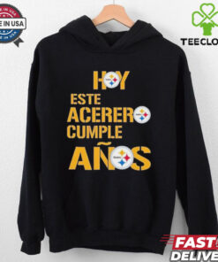 Pittsburgh Steelers hoy este acerero cumple anos 2D T shirt