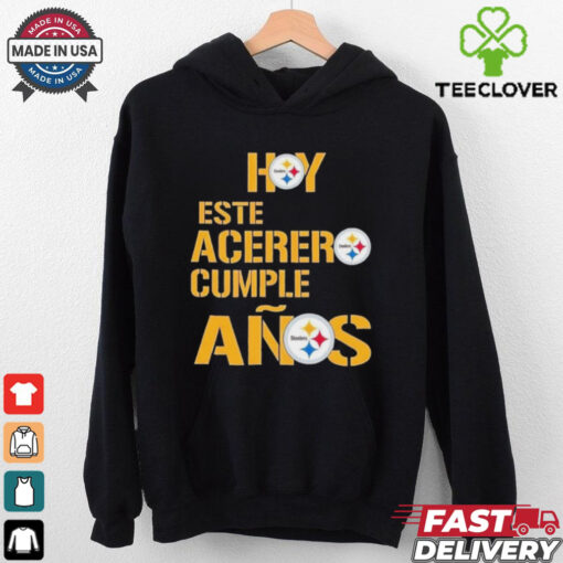 Pittsburgh Steelers hoy este acerero cumple anos 2D T shirt