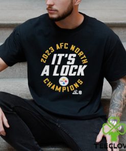 Pittsburgh Steelers it’s a lock 2023 AFC North champions shirt