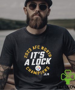 Pittsburgh Steelers it’s a lock 2023 AFC North champions shirt