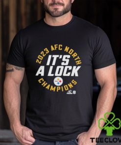 Pittsburgh Steelers it’s a lock 2023 AFC North champions shirt