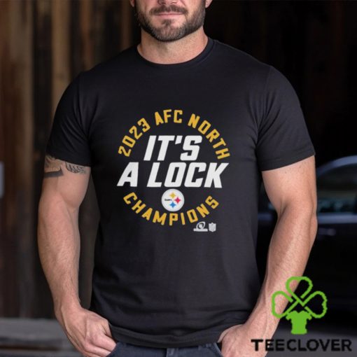 Pittsburgh Steelers it’s a lock 2023 AFC North champions shirt