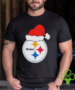 Pittsburgh Steelers logo Santa Hat Christmas 2023 Shirt