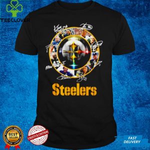 Pittsburgh Steelers players signatures shirt