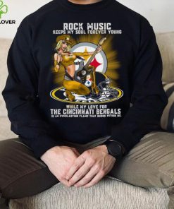 Pittsburgh Steelers rock music keep my soul forever young hoodie, sweater, longsleeve, shirt v-neck, t-shirt