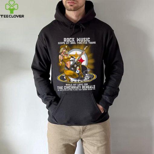 Pittsburgh Steelers rock music keep my soul forever young hoodie, sweater, longsleeve, shirt v-neck, t-shirt