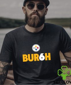 Pittsburgh Steelers team bur6h American foolball logo shirt